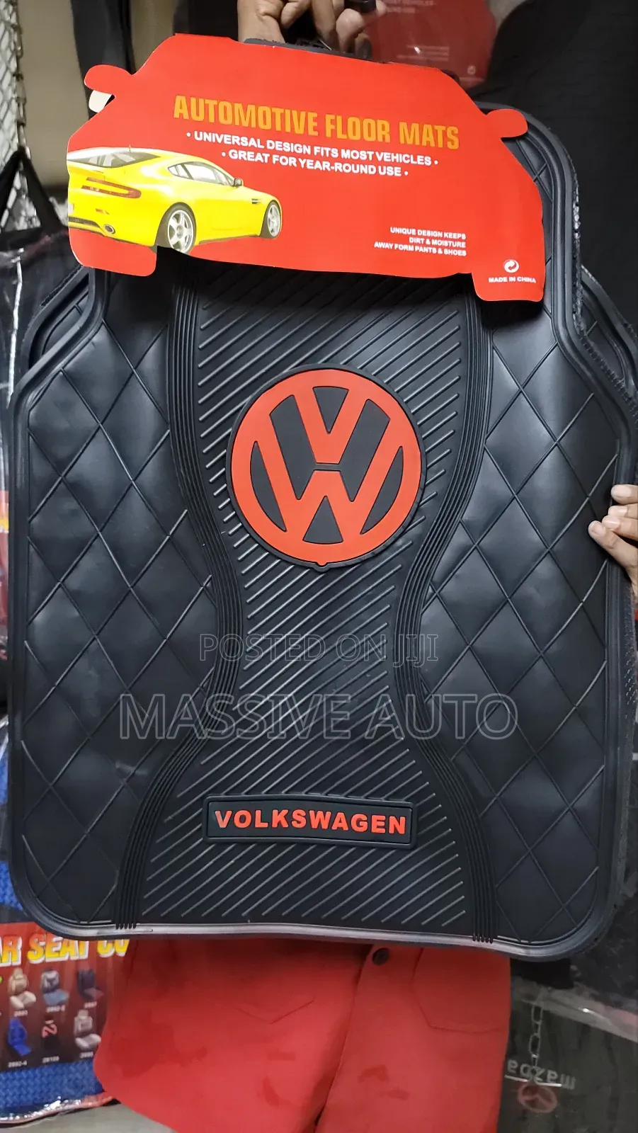 Vw Rubber Car Floor Mats/ Volkswagen Car Floor Mats