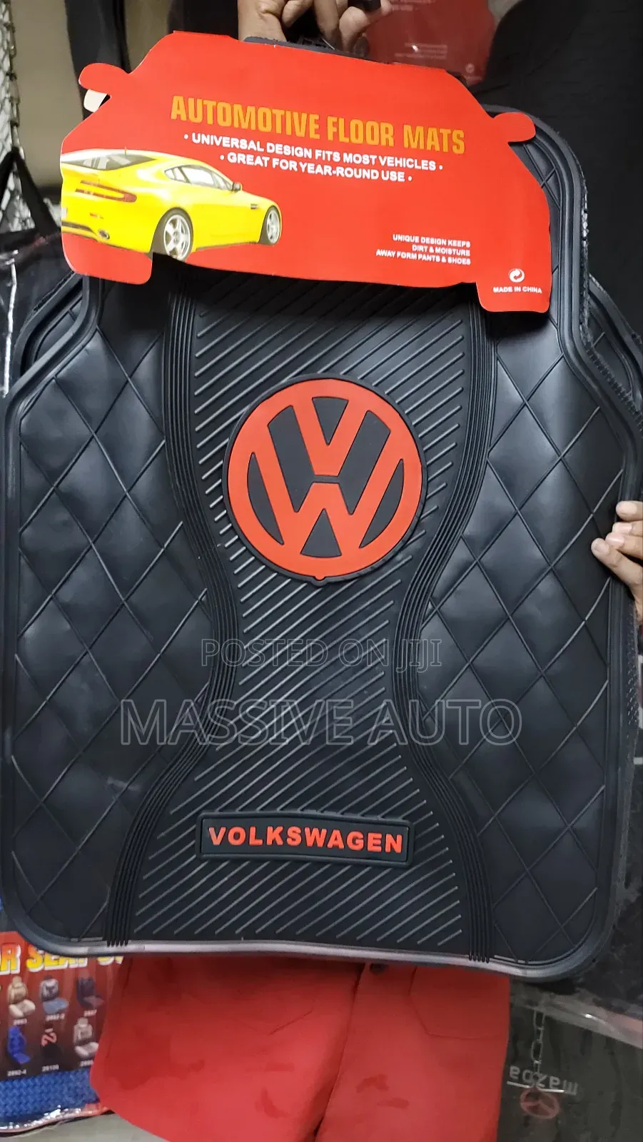 Vw Rubber Car Floor Mats/ Volkswagen Car Floor Mats