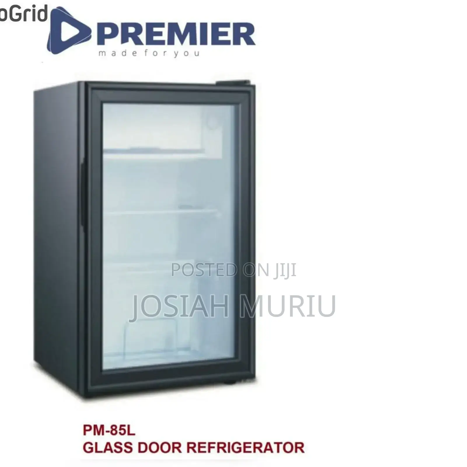 Premier 85 Litres Glass Door Refrigerator