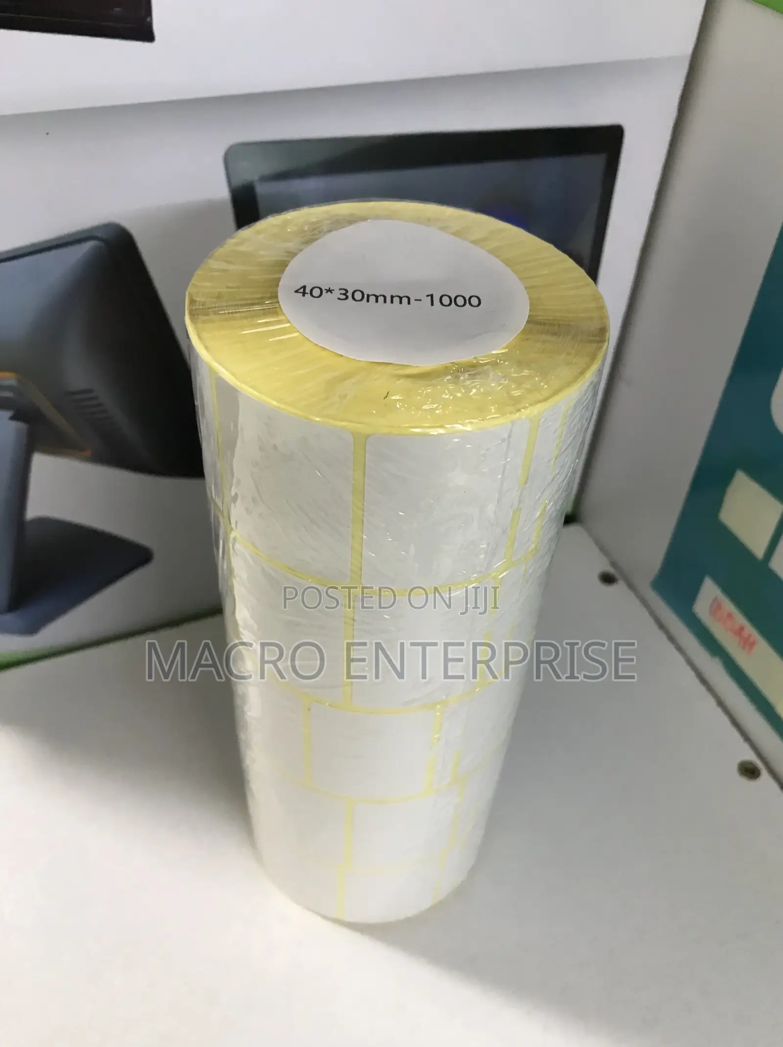 40mm X 30mm Thermal Labels 1000pcs - For Product Pricing Barcodes