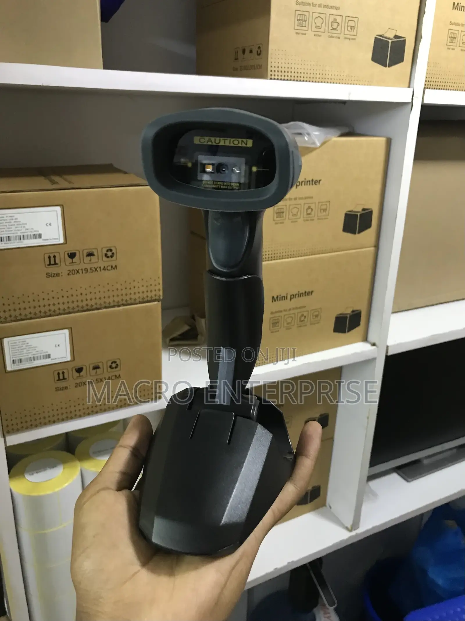 Syble 2d Wireless Barcode Scanner - Bluetooth Omnidirectional For Pos