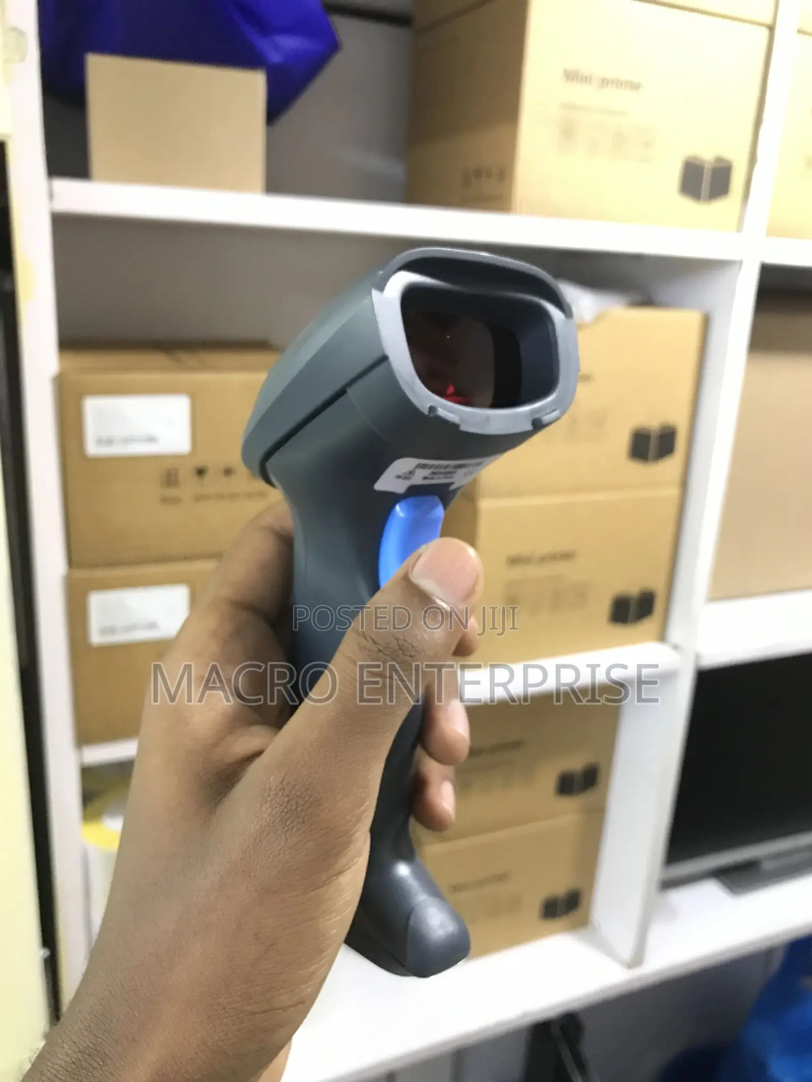 Syble Xb-2055 Usb Barcode Scanner - For Android Pc, Includes Stand