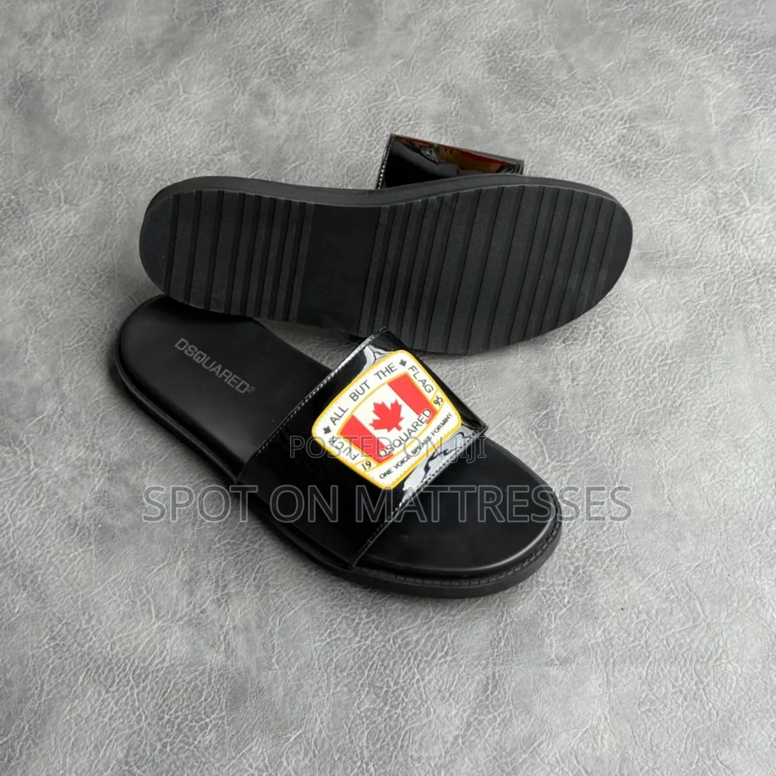 Men Sandals Original. Colours Black/White. Available In Sizes 39 - 46.