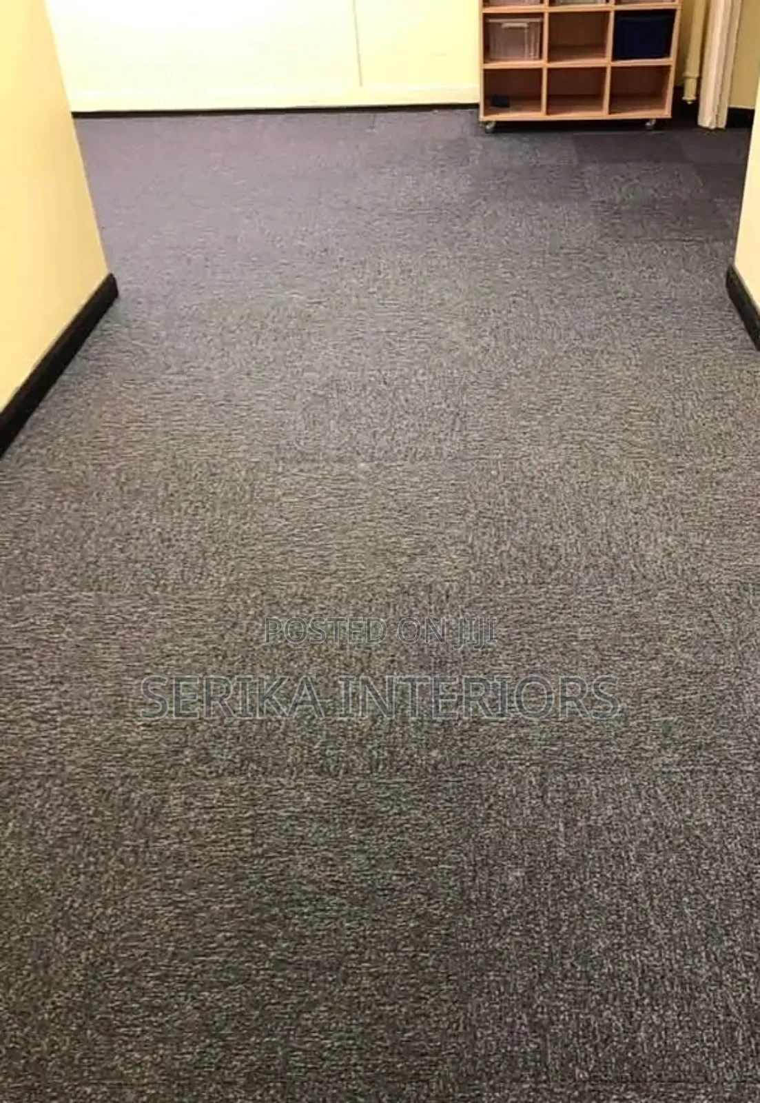 Grey Wall to Wall Carpets Environmental Friendly Delta Carpet