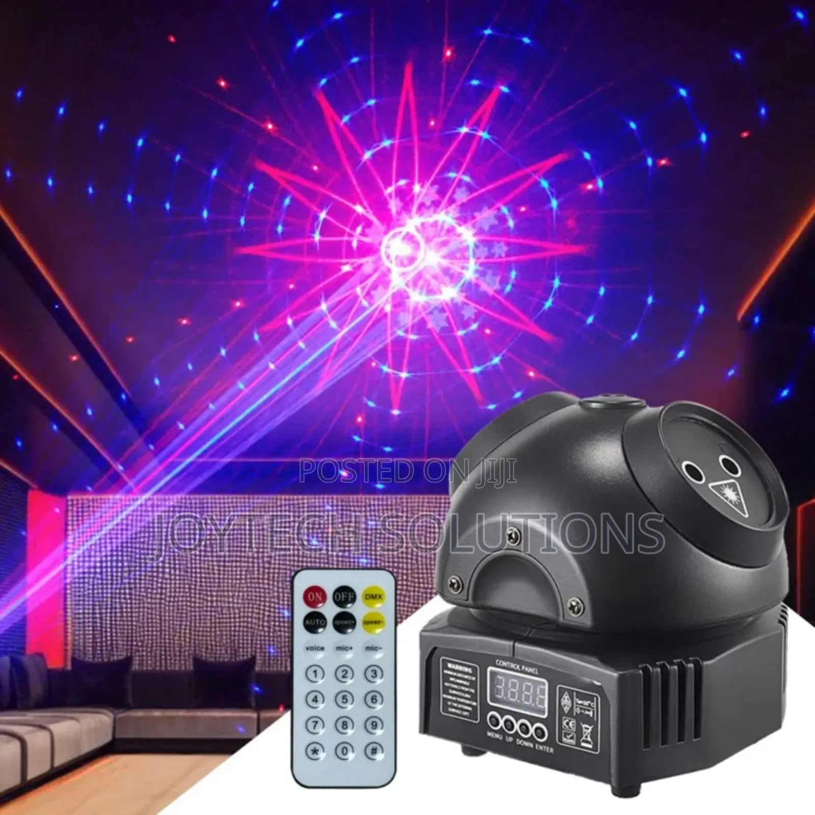 Beetle Baby Laser RGB Moving Head Light 3 in 1 Patterns Stage Lights