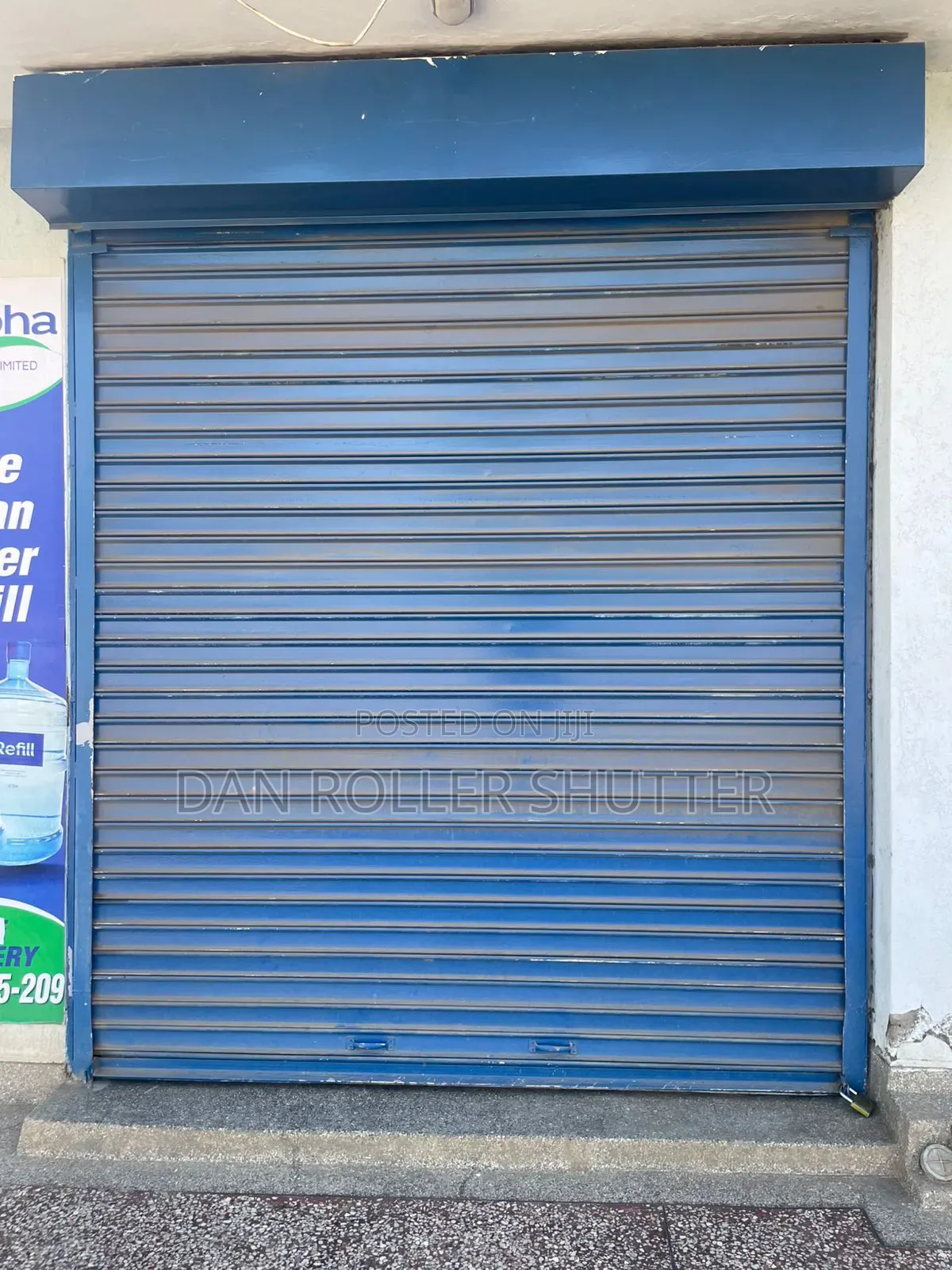 Shop Front Manual Roller Shutter