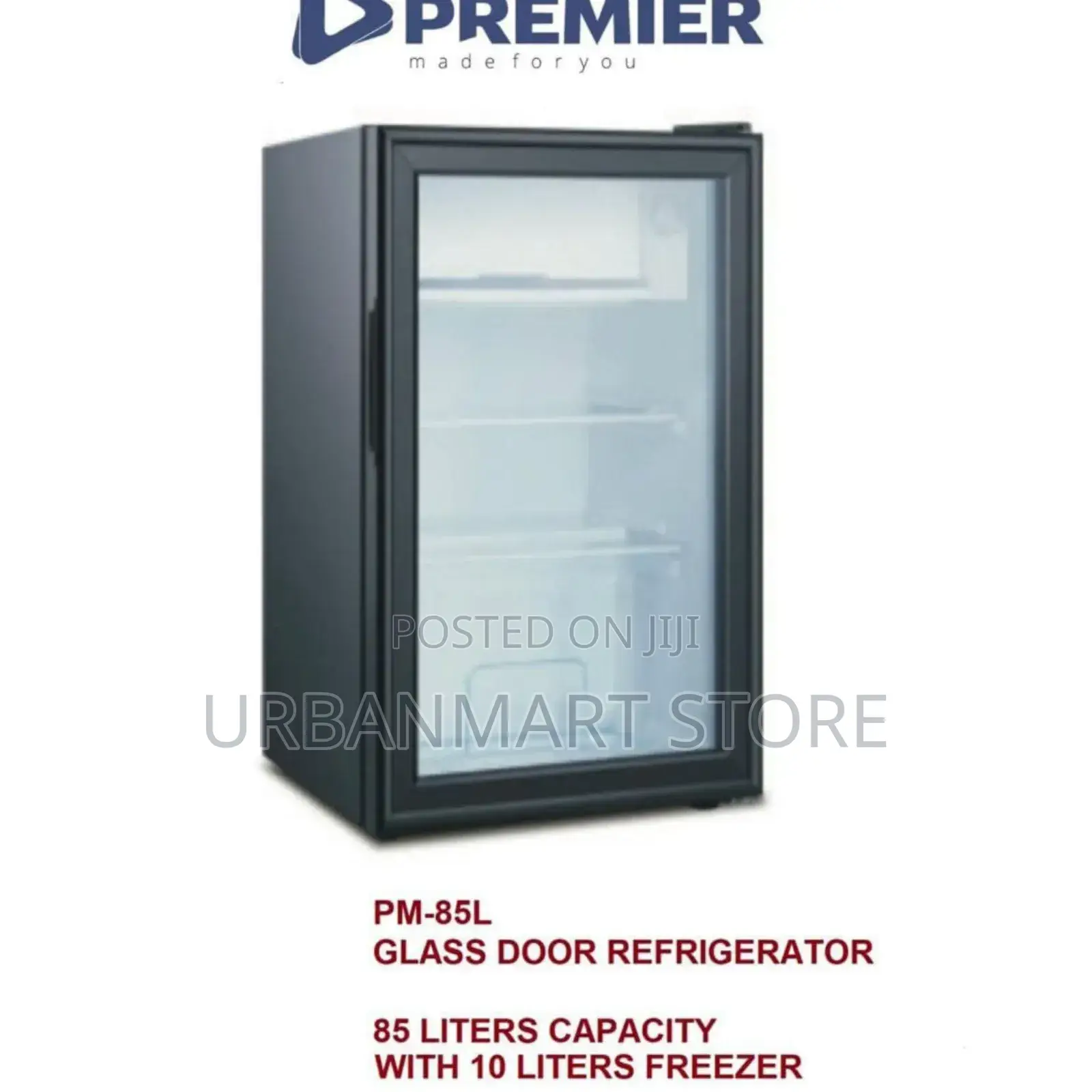 Premier 65 L Showcase Refrigerator – Single Door Display Cooler