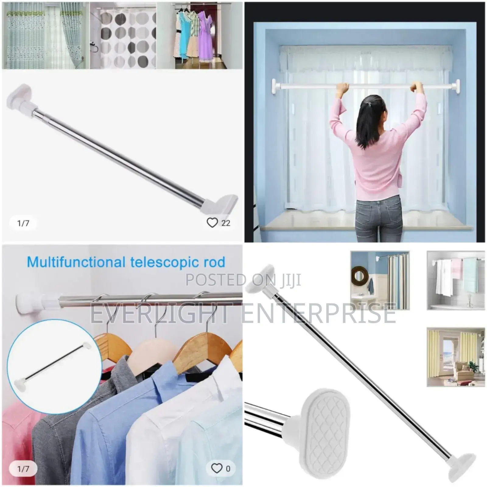 Multipurpose Extendable Telescopic Rod