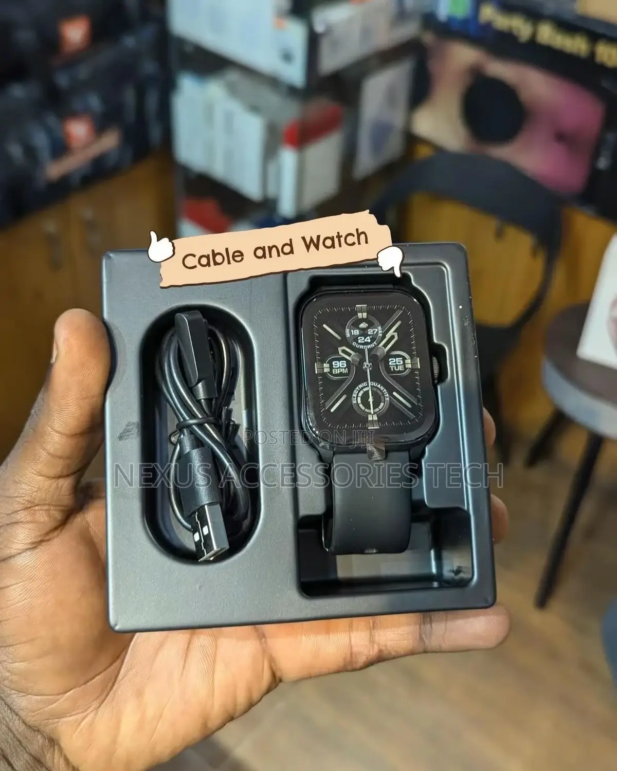 Oraimo Watch 5 Lite Smart Watch-Original/Bluetooth Calling