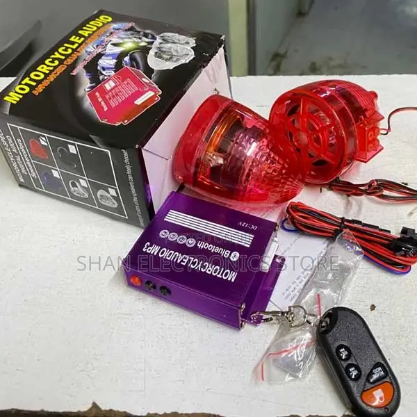 Motorbike Audio Bluetooth Speaker Plater With Tft,Usb,Fm,Mp3