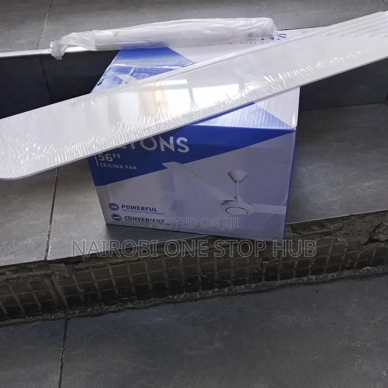 56′′ Ceiling Fan With Strong Motor Wide Air Circulation