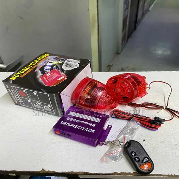 Remote Waterproof Motorbike Audio Bluetooth Speaker Plater With ,Mp3