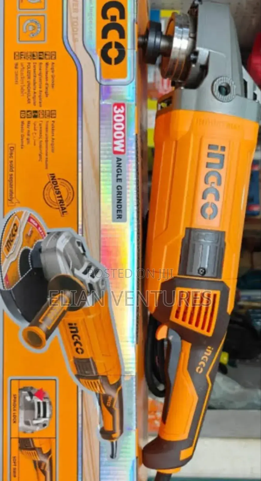 Brand New 9 Inch Ingco Grinder 3000 Watts