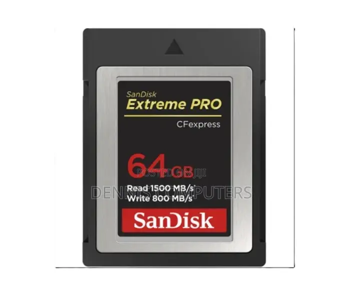 Sandisk Exreme Pro Cf Express B 64gb 1500/800mb/S