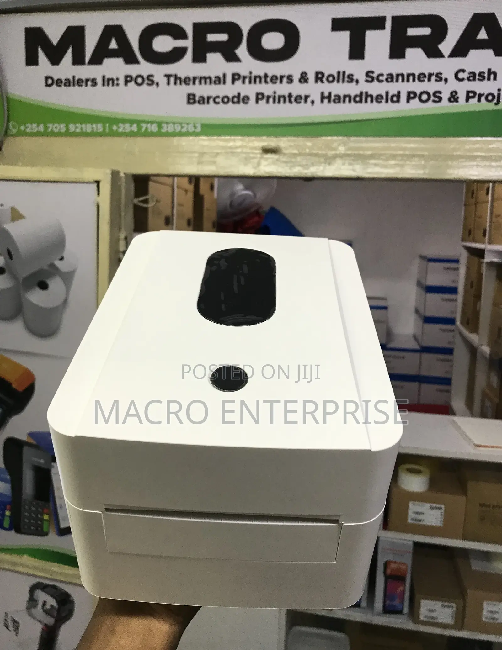 Macro Usb Barcode Printer-for E-Commerce Shipping Labels Packing Slips