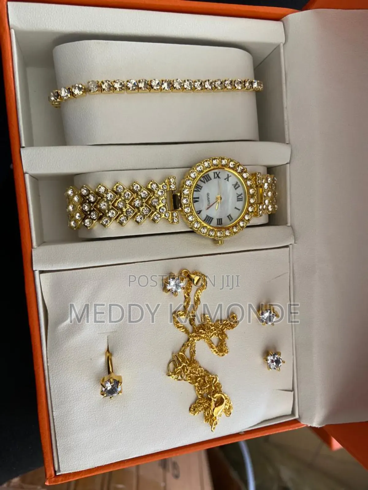 Watch Earings Bracelet Chain Ring