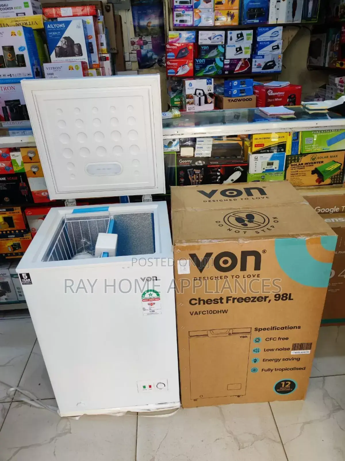 98litres Von Freezer