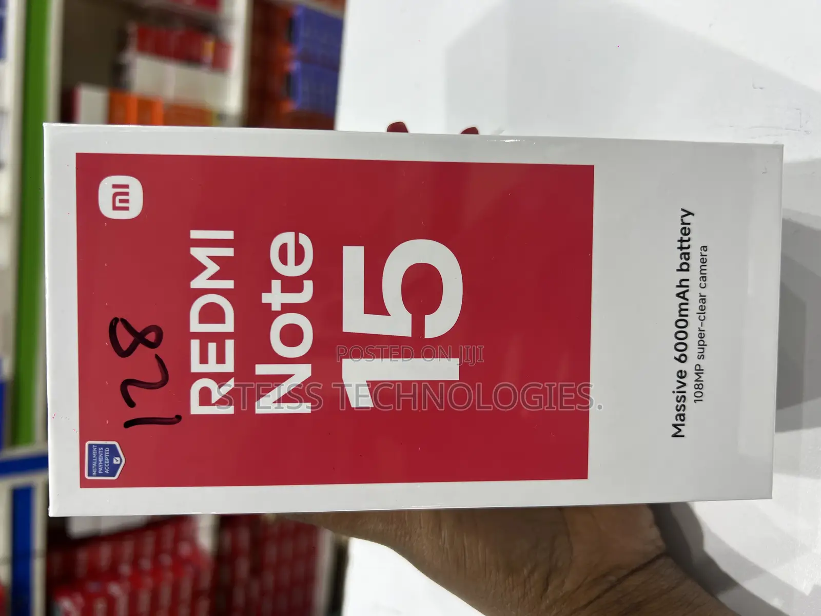New Xiaomi Redmi Note 15 128 GB Red
