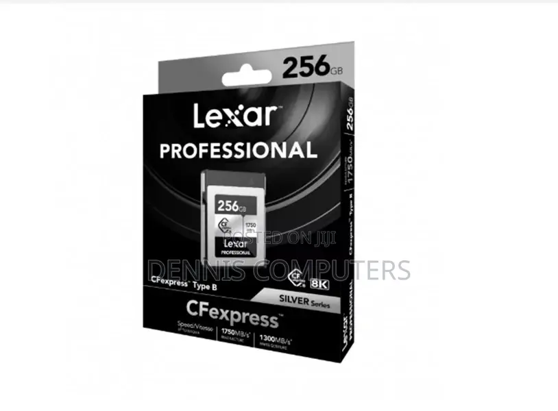 Lexar Professional 256gb Cf Express Type B Silver Series 1000mb/S