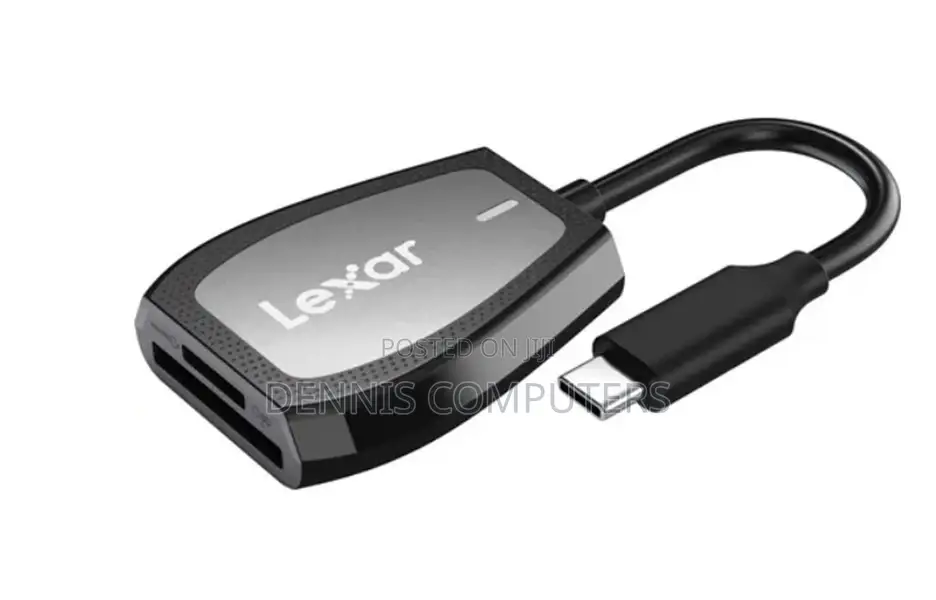 Lexar Dual Slot Usb-C Reader (Sd,Microsd, Usb 3.2 Gen1)