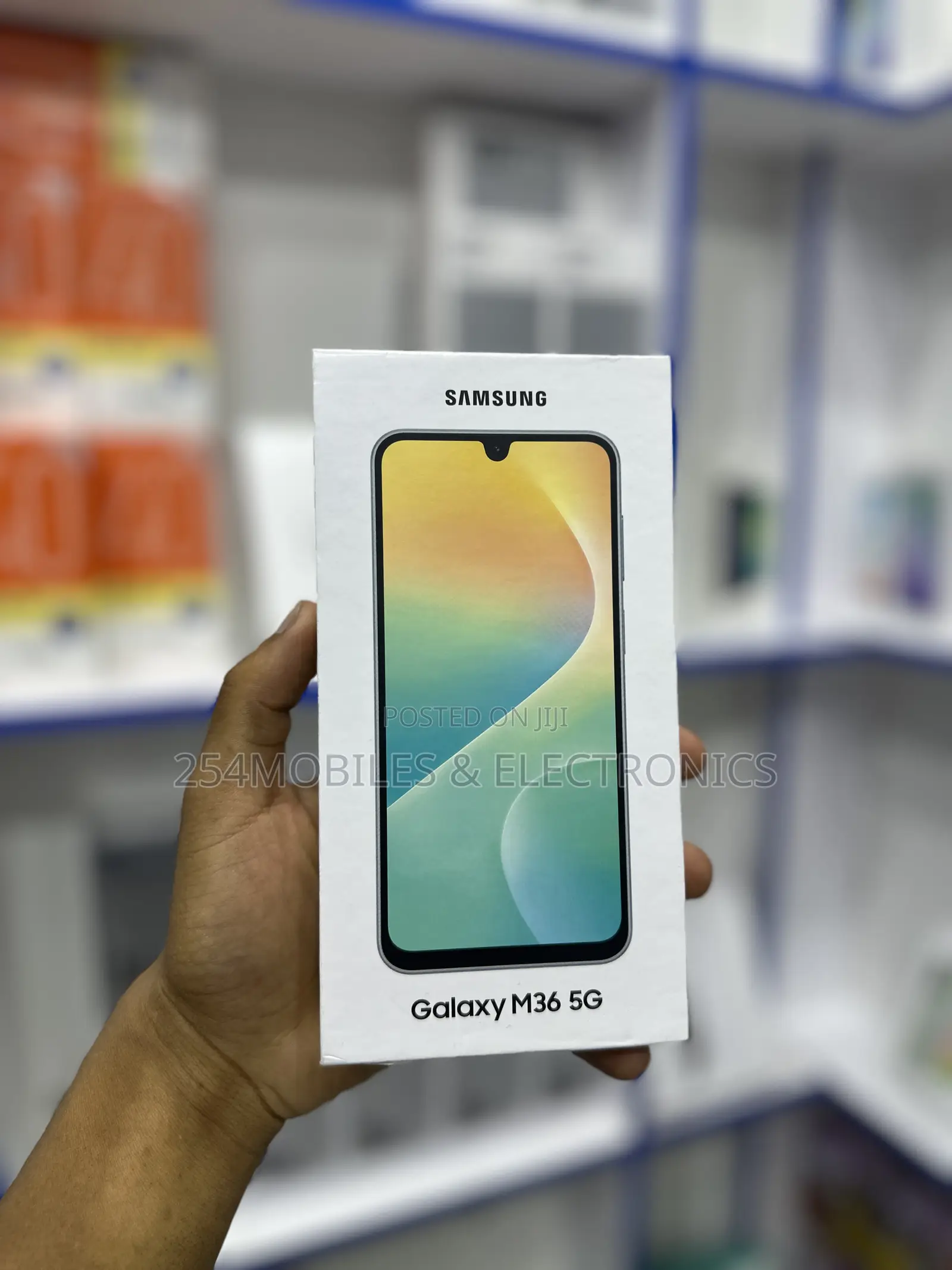 New Samsung Galaxy M36 5G 128 GB Black