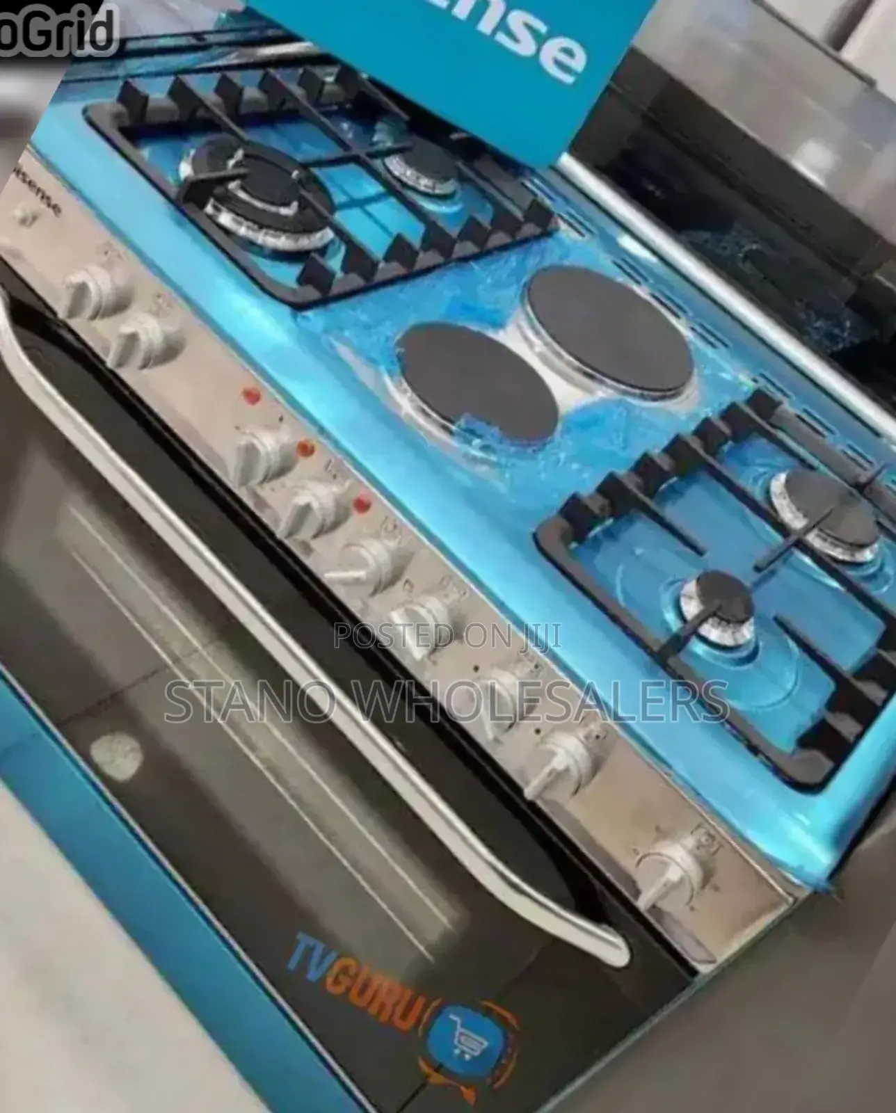 90 by 90 Hisense Cooker Mrdw123ret 4+2