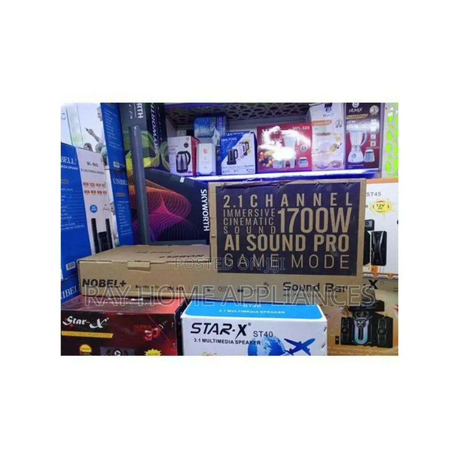 Nobel Soundbar System Model Nb-V8
