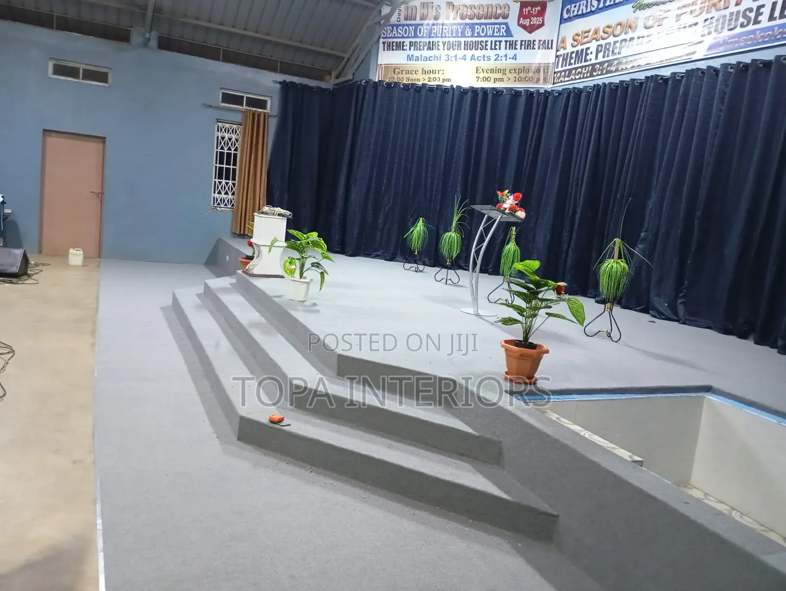 Church Decor Wall to Wall Altar Floor Carpets