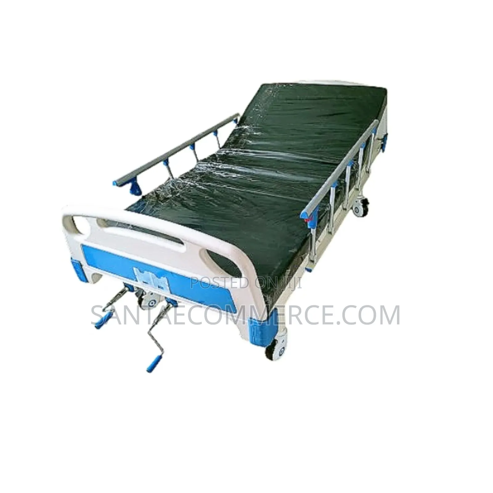 Two Crank Mechanicle Hospital Bed With Mattress