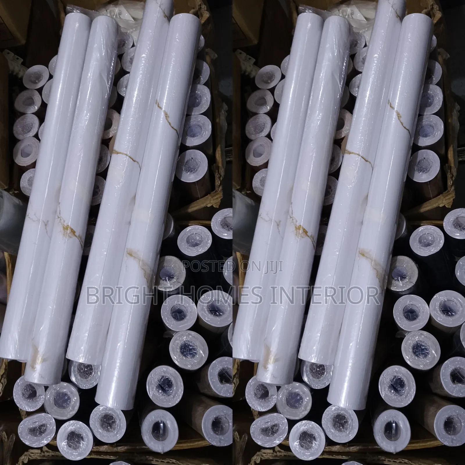 White and Gold Marble Peel and Stick Contact Paper