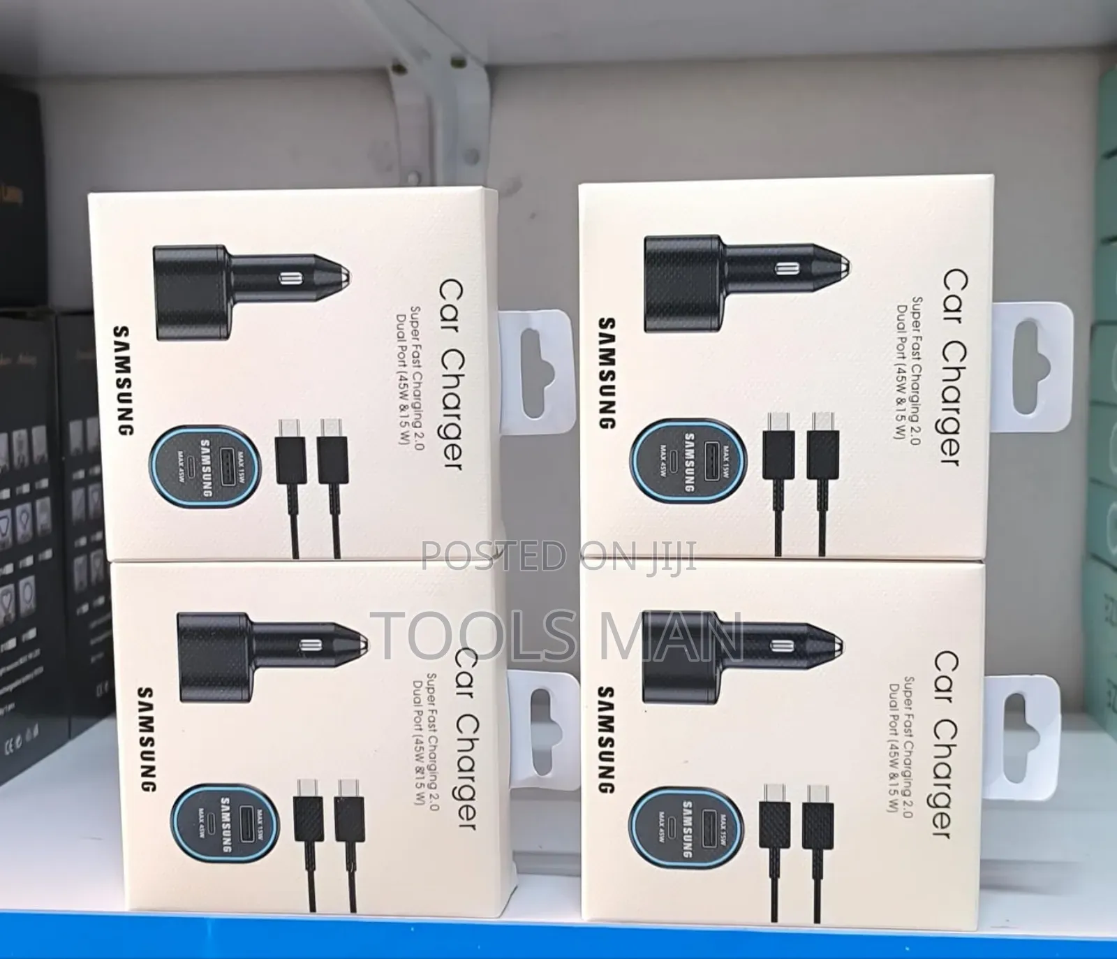 Samsung Super Fast Dual Car Charger.