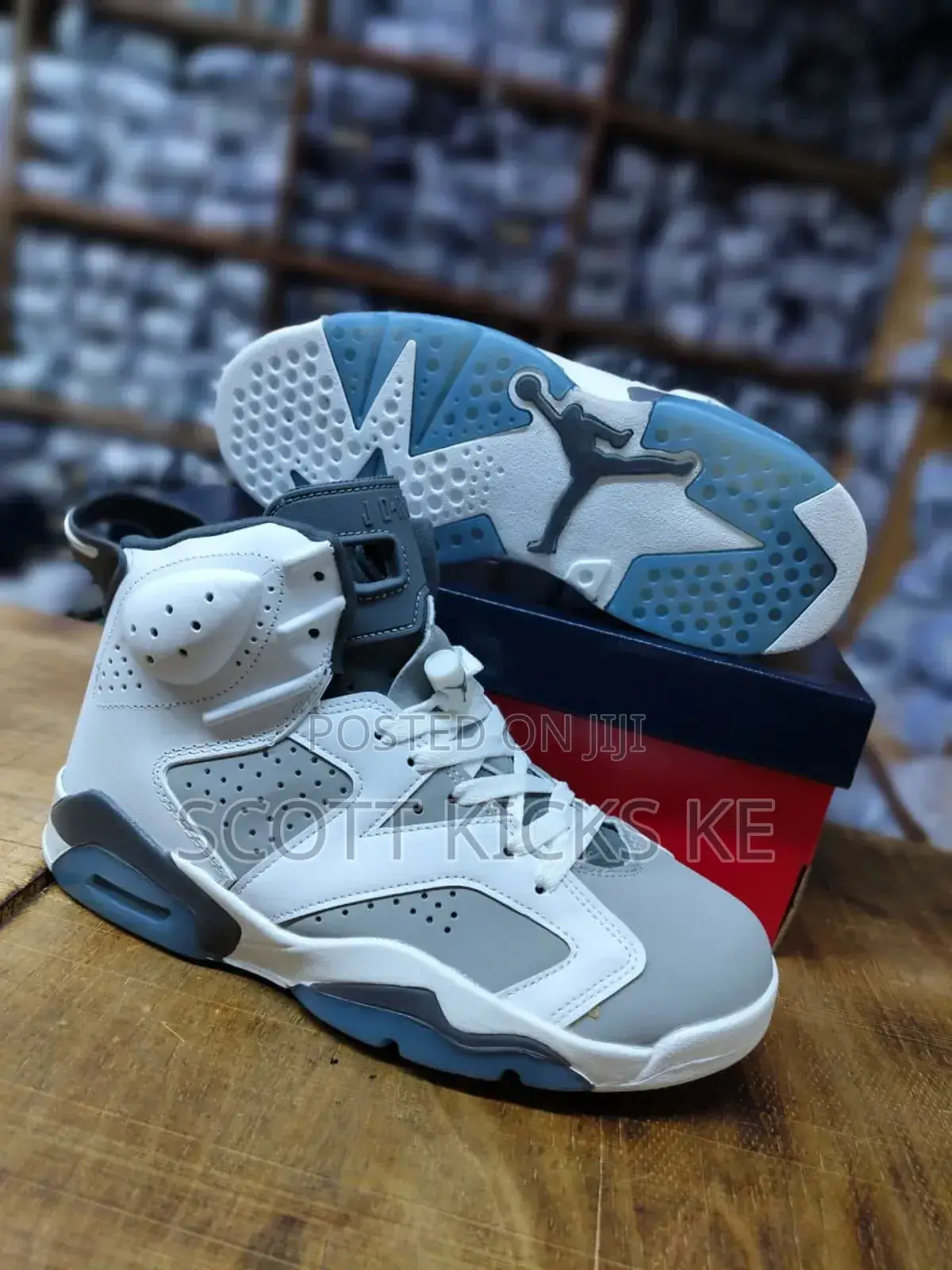 Air Jordan 6 Cool Grey White