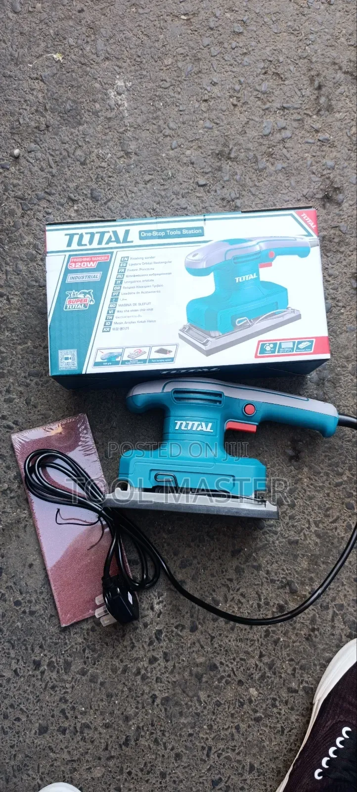 Total Finishing Sander /320watts Electric Sander Machine