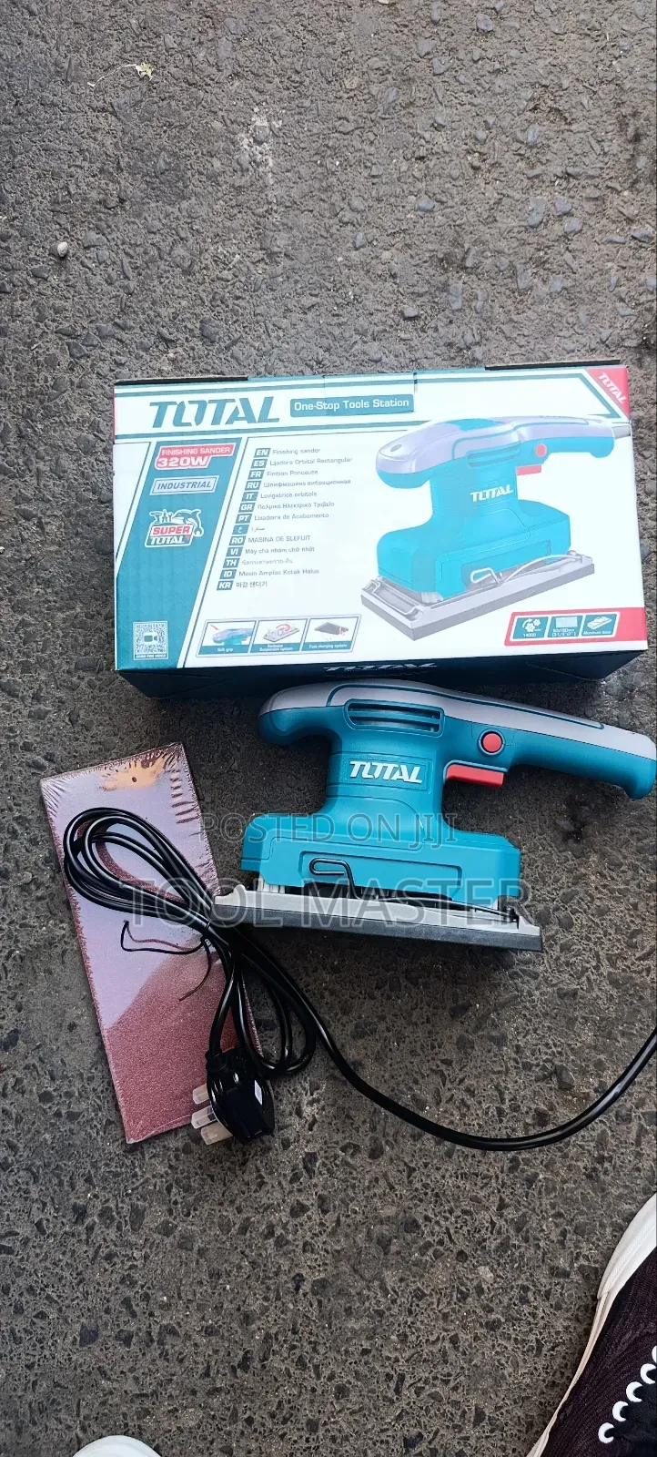 Total Finishing Sander /320watts Electric Sander Machine