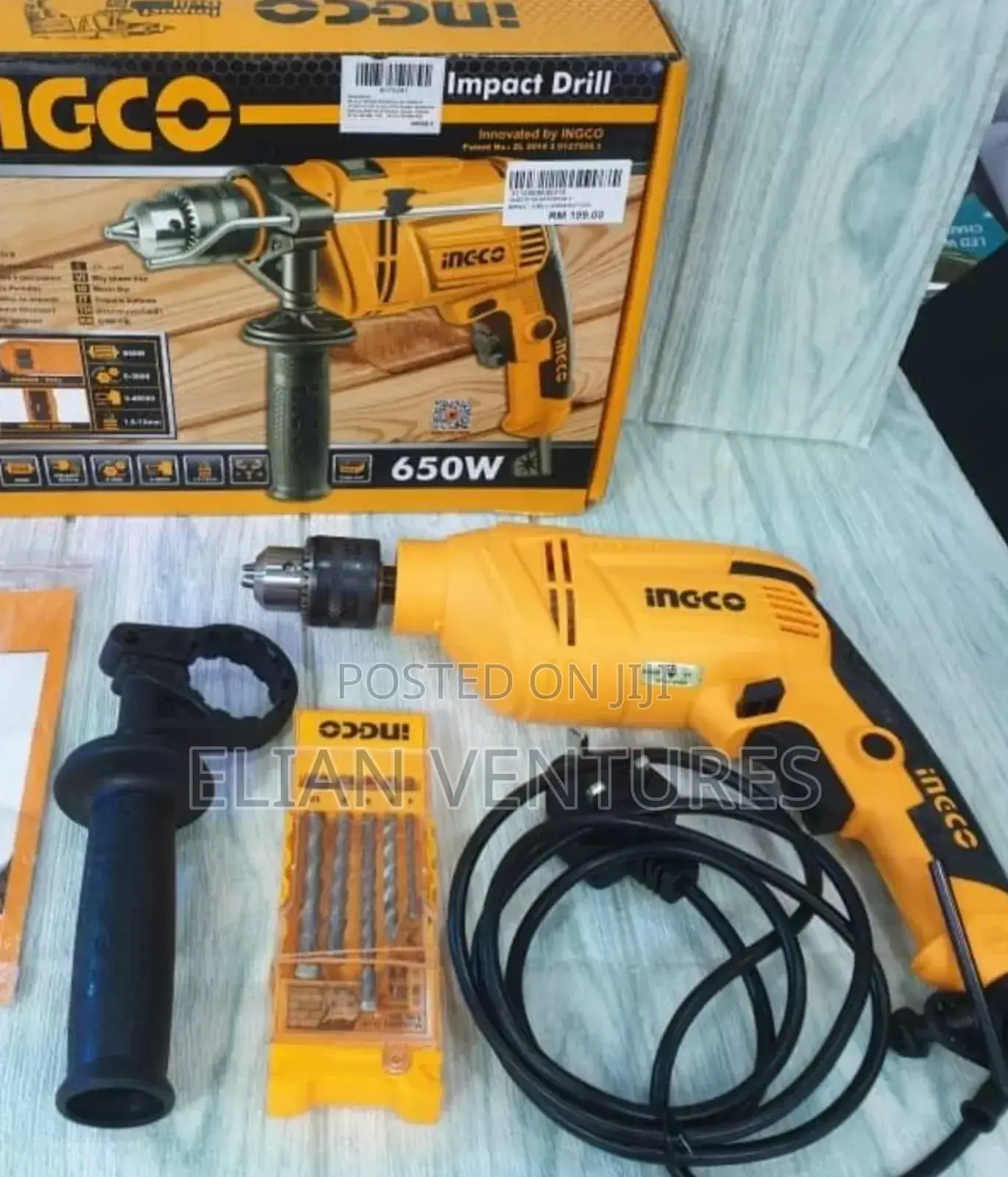 Super Quality 650 Watts Ingco Drill
