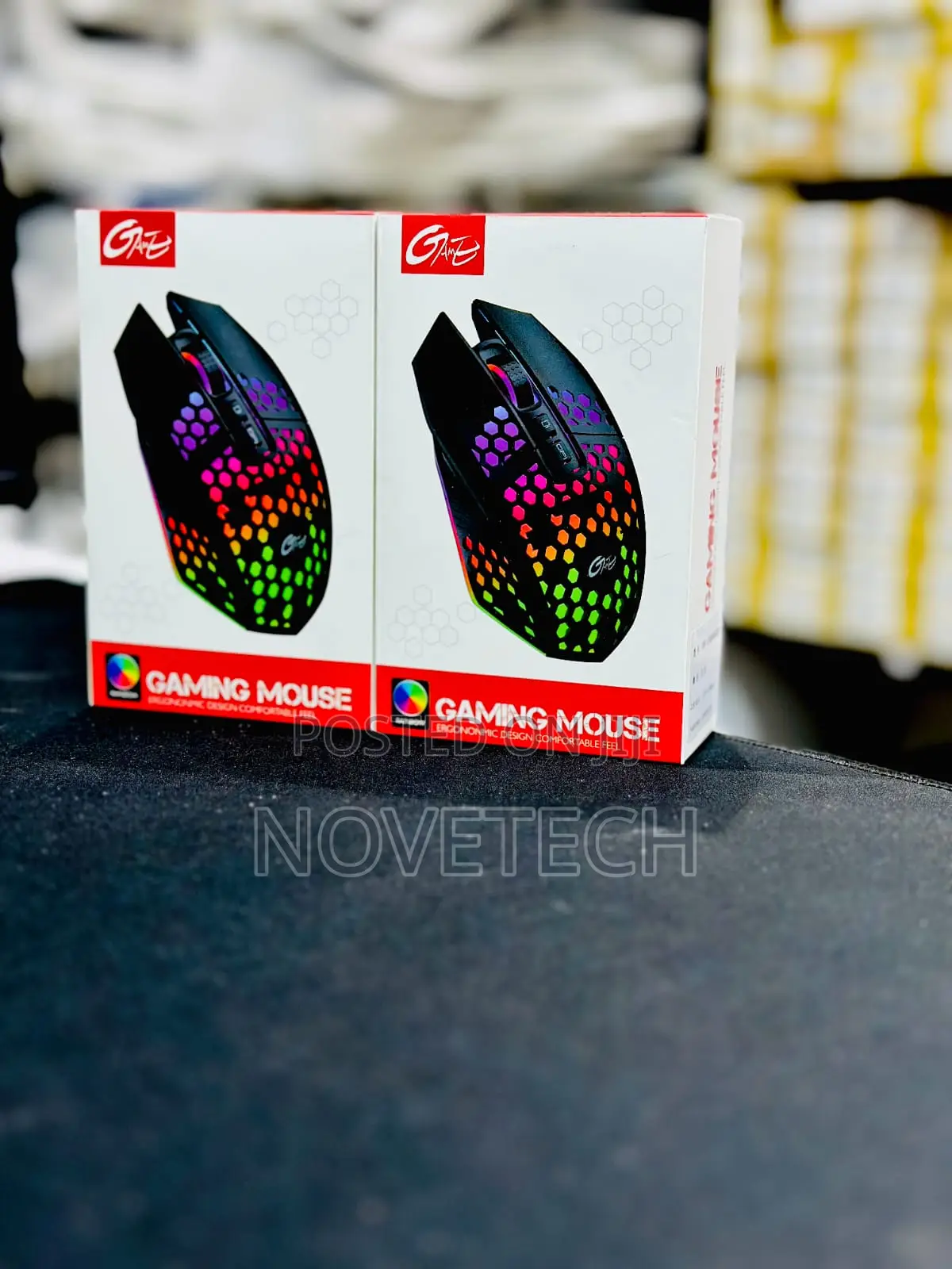 Wireless Gaming Mouse Rechargeable Usb-c Ergonomic For Pc Laptop