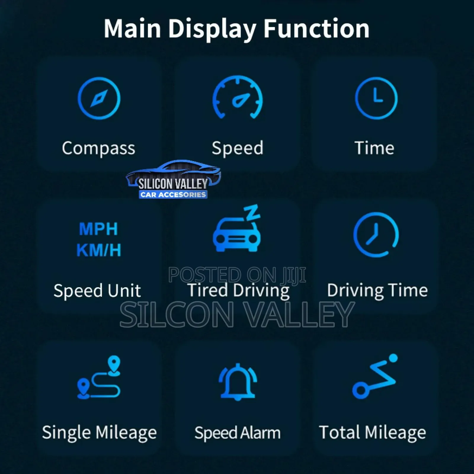 Smart Car Gps Speedometer Digital With Millage Recording