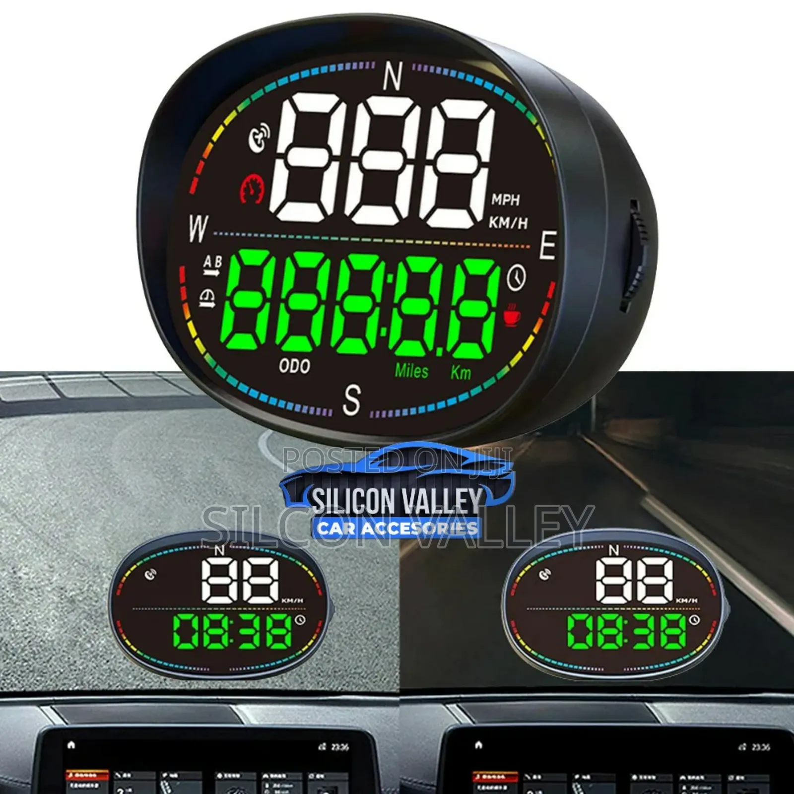 Smart Car Gps Speedometer Digital With Millage Recording