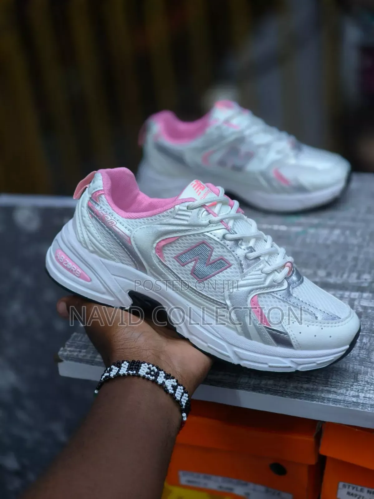 Sneakers Black/Pink