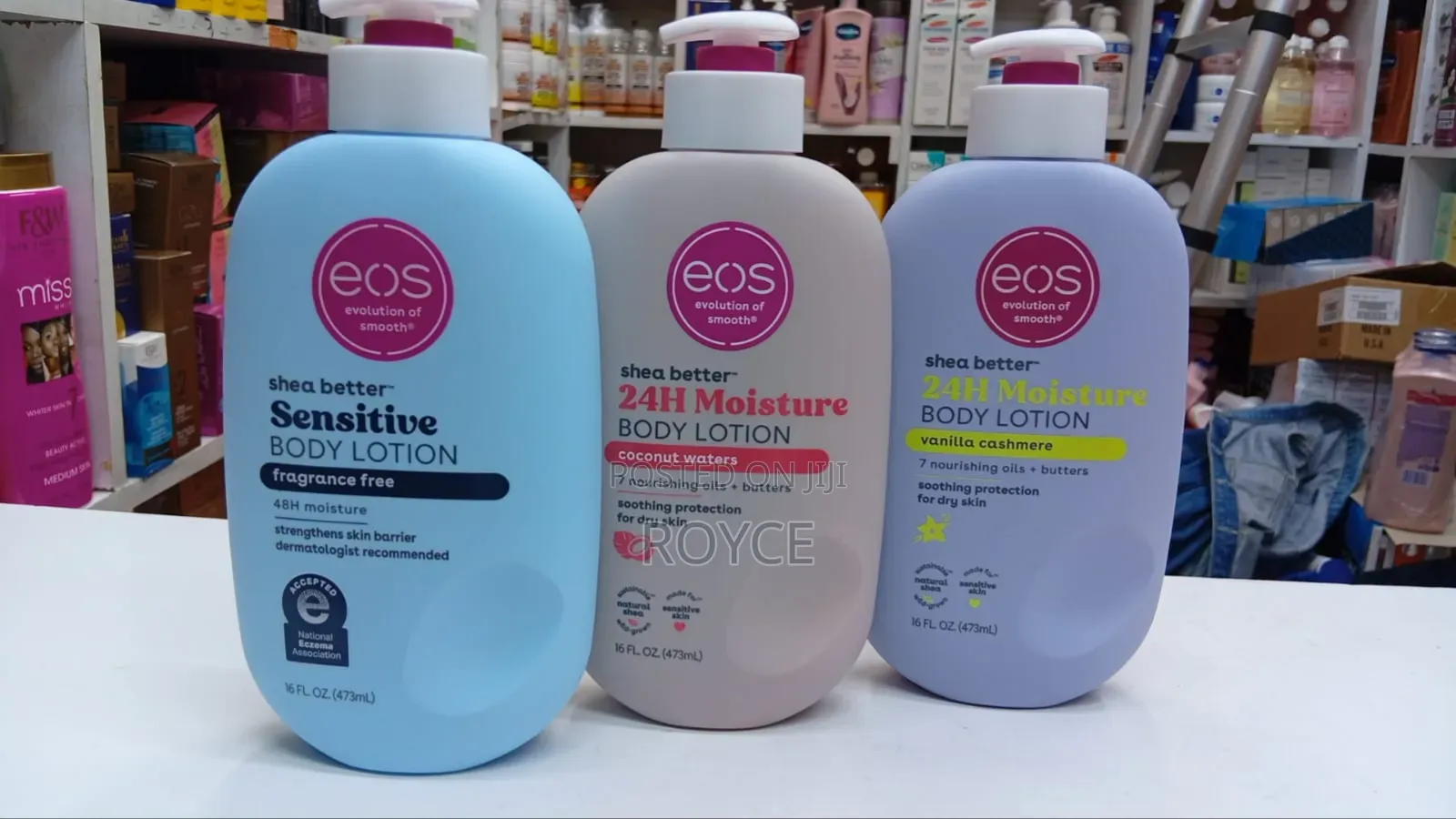Eos Shea Butter Body Lotion