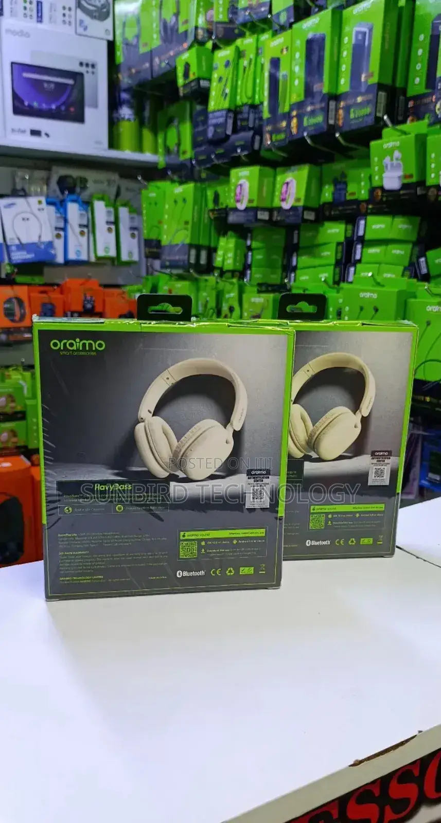 Oraimo Boompop Lite 65hrs Long Playtime Headphones