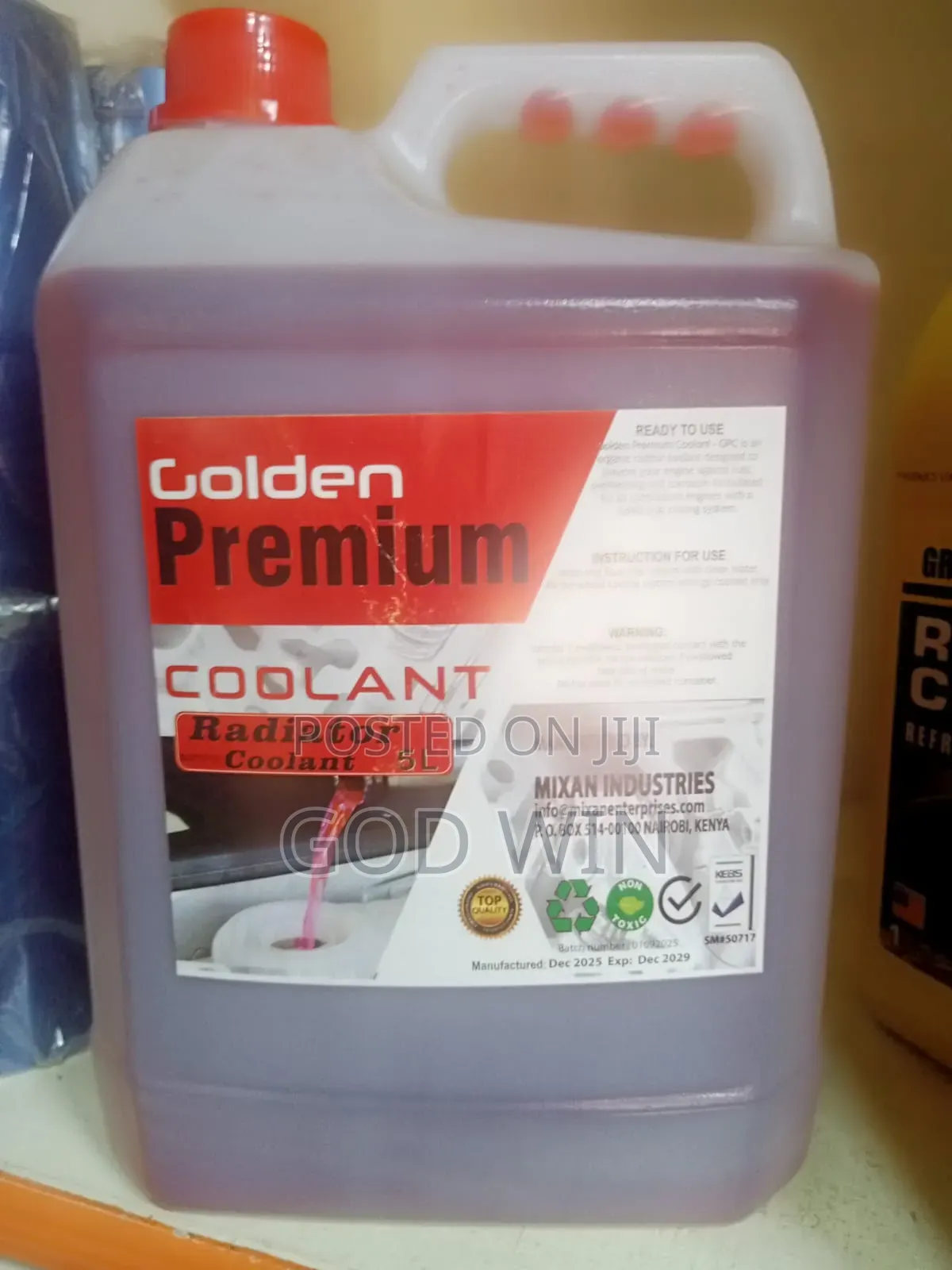 Coolant 5 LTR Red