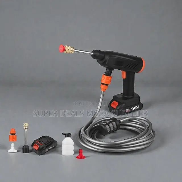 Plug and Play 96v Gun Car Washer Car Washing Wireless Cordless Gun