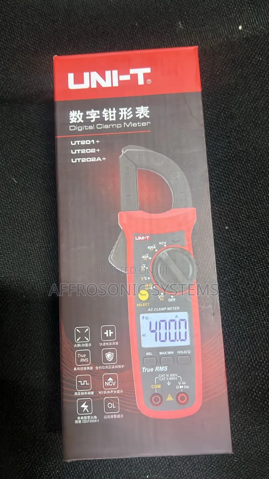 Unit 201+ Multimeter Digital Clamp Meter