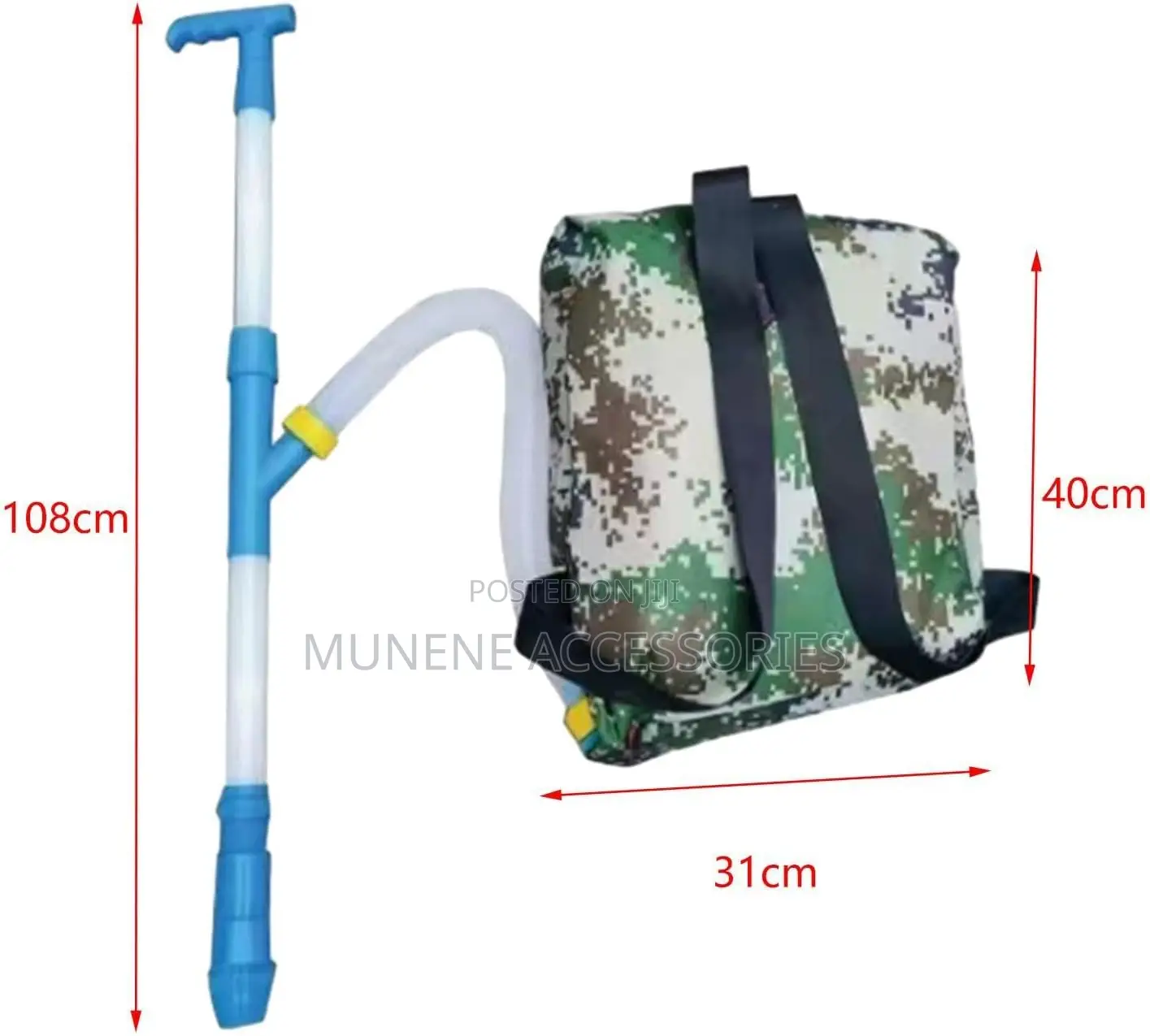 Fertilizer Application Spreader Handheld Granular Fertilizer Backpack