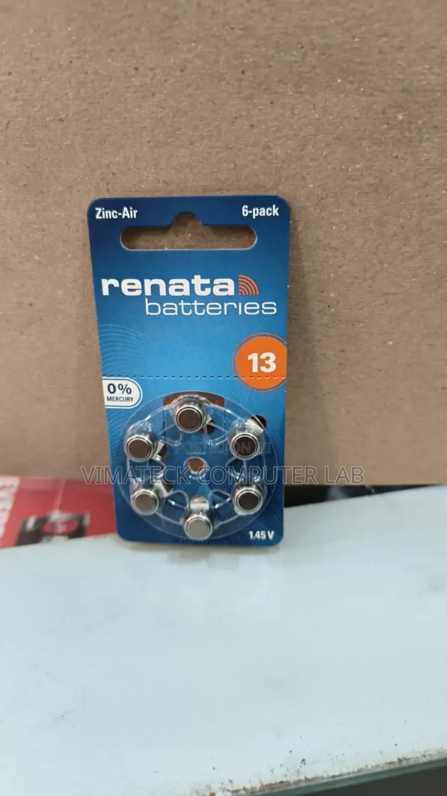 Hearing Aid Renata 13 Battery