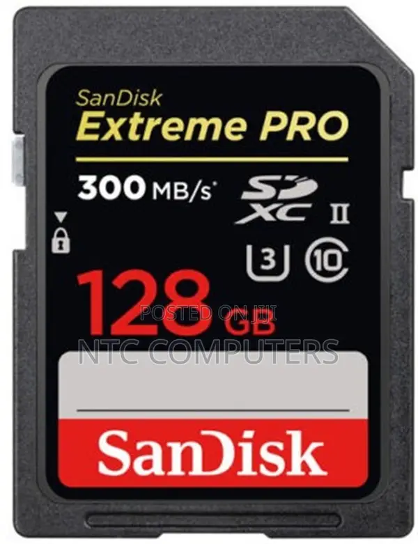 Sandisk 128gb Extreme Pro 300/260 Mb/S Memory Card