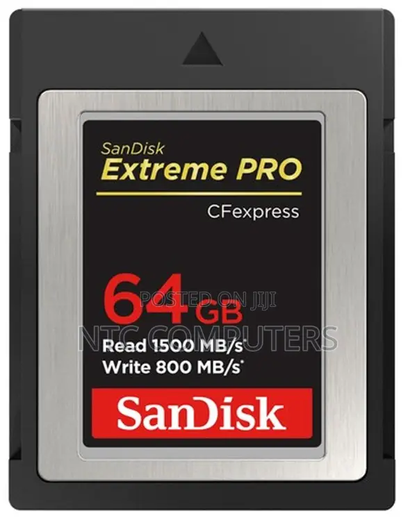 Sandisk Exreme Pro Cf Express B 64gb 1500/800mb/S