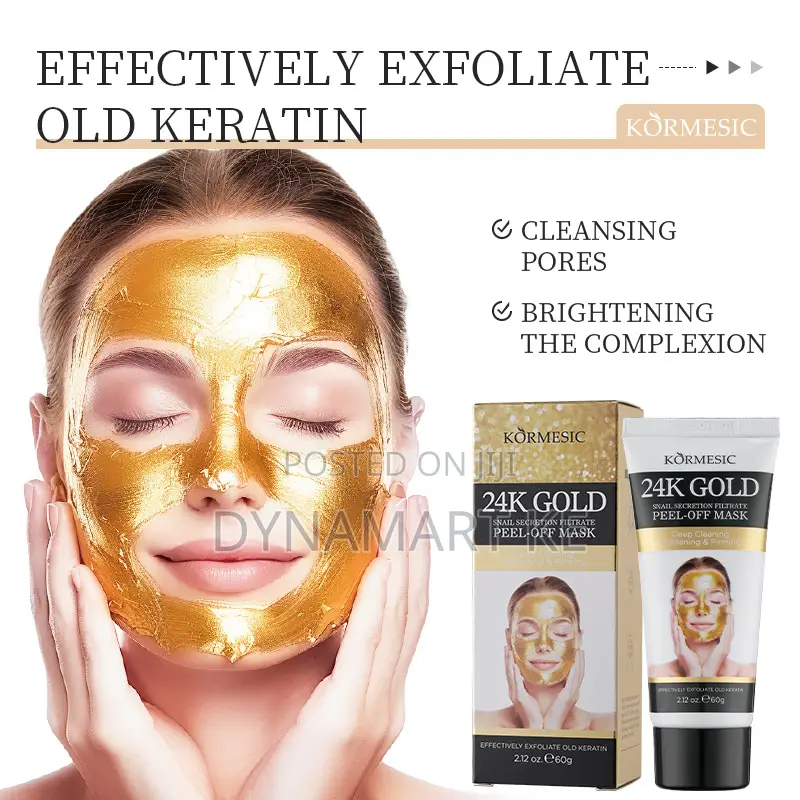 Kormesic 60g Gold Snail Secretion Filtrate Peel-Off Mask