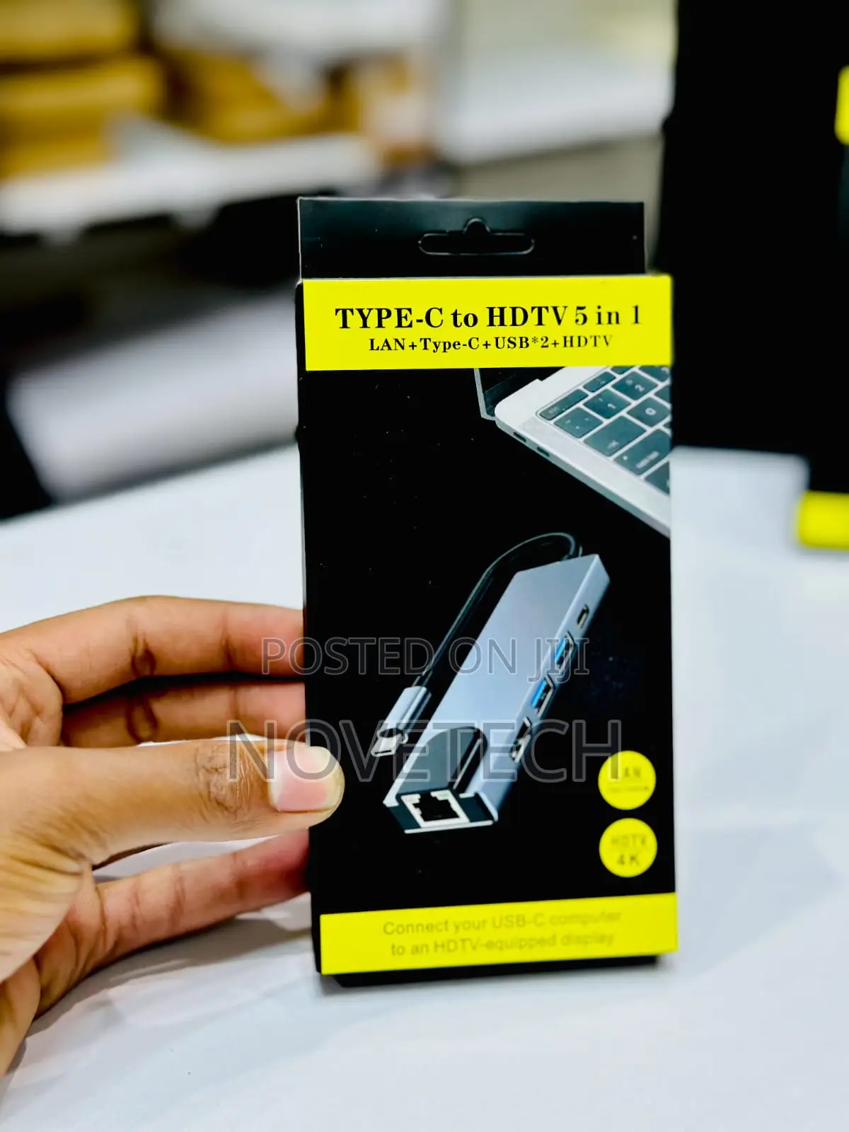 Usb C Hub, 5-in-1 Usbc For Macbook Pro, Macbook Air, Dell And More